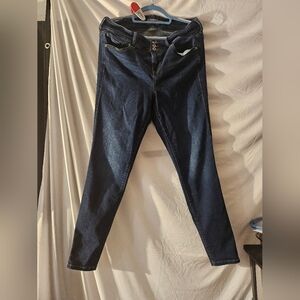 Torrid Jeans Womens 18T Tall Dark Wash Jegging Stretch Denim Skinny Plus Size